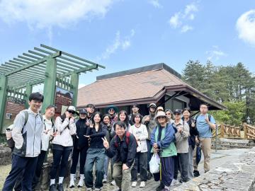 115.04.18通識中心與校牧室聯合辦理山海圳國家級綠道-鹿林山麟趾山走讀