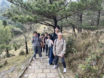 115.04.18通識中心與校牧室聯合辦理山海圳國家級綠道-鹿林山麟趾山走讀
