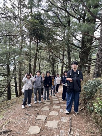 115.04.18通識中心與校牧室聯合辦理山海圳國家級綠道-鹿林山麟趾山走讀