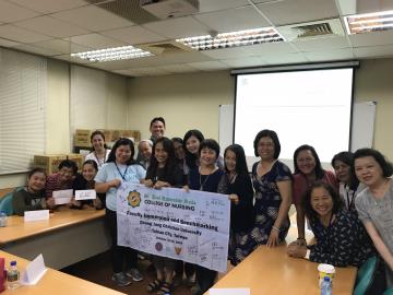 107.10.15~10.26 菲律賓聖保羅大學 Global Health Practicum-1017-24 class in CJCU