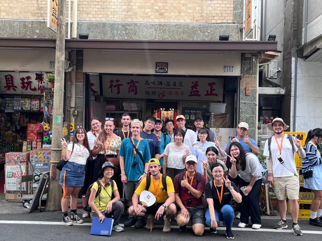 捷克交換生參訪台灣文化—長榮大學學伴同行探索嘉義