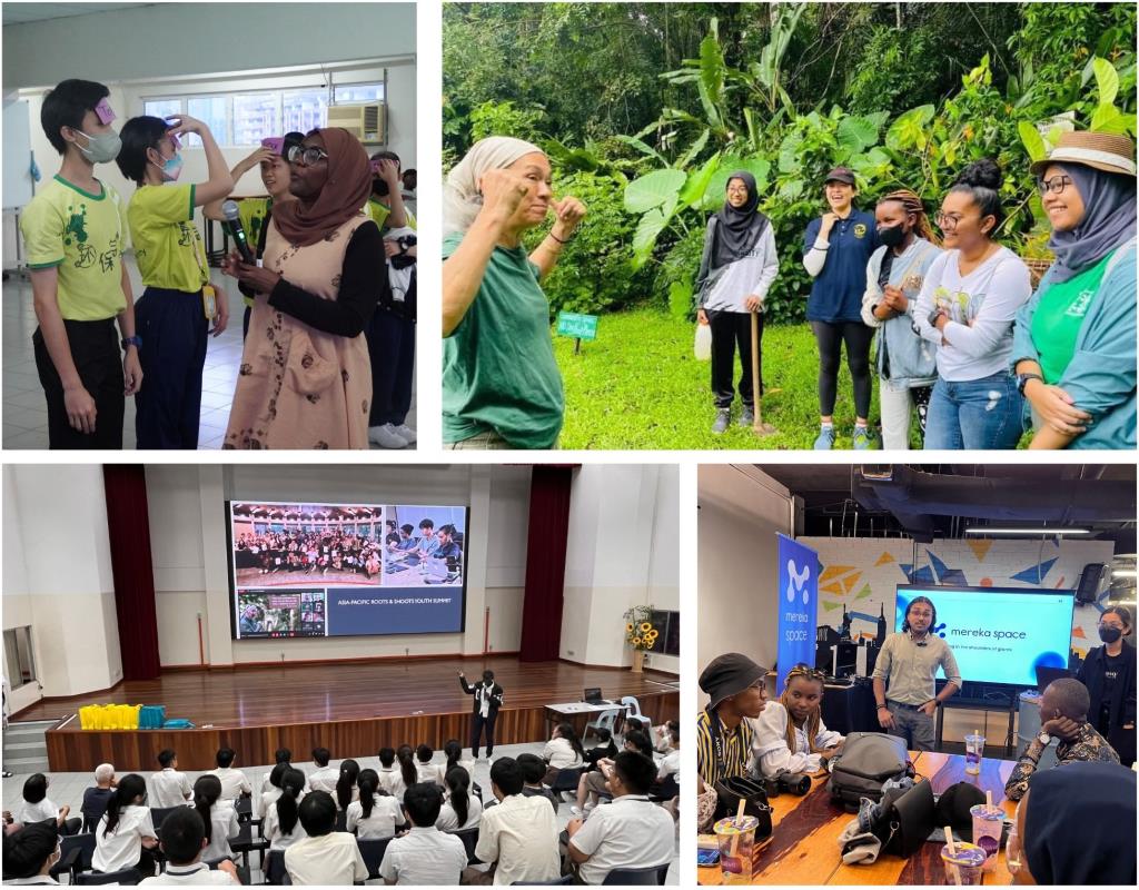 跨國交流綠色永續理念 長榮大學永續發展國際學程與馬來西亞中學分享在台根與芽行動成果