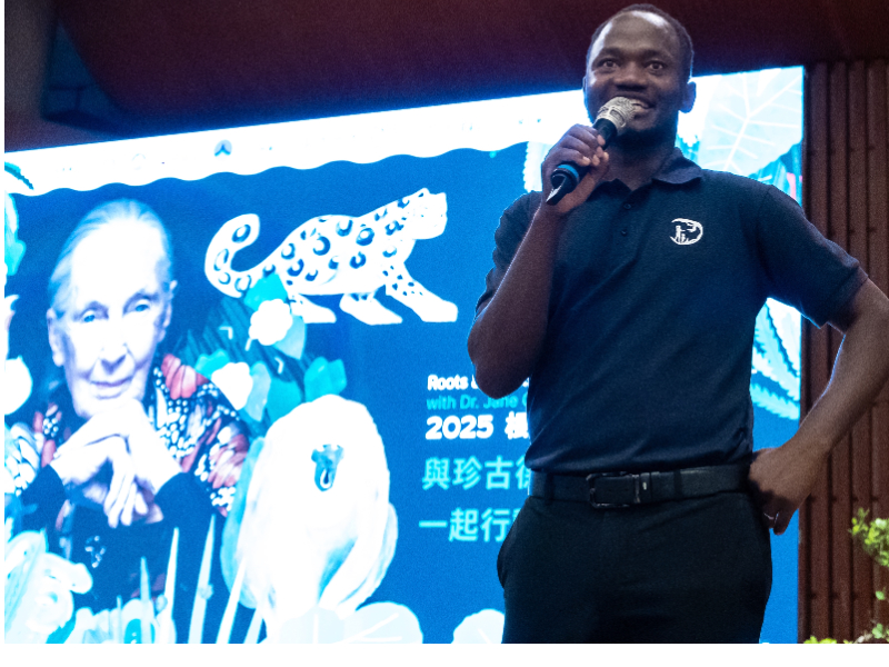 Nathan擔任「2025年 根與芽動物聯合國-與珍古德博士一起行動」主持人