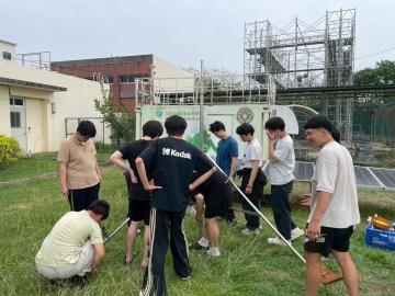 115.04.17 自動氣象塔架設練習