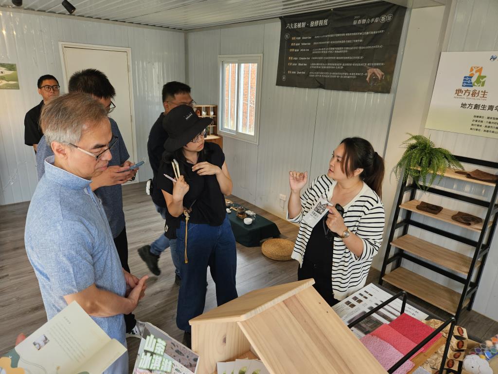 產創總中心協助森山里協會取得青年培力工作站補助,將以山茶產業推動六龜地方創生永續發展